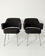 2er-Set Stühle im Eero Saarinen-Stil