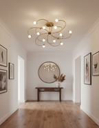Sputnik ceiling lamp