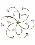 Sputnik ceiling lamp