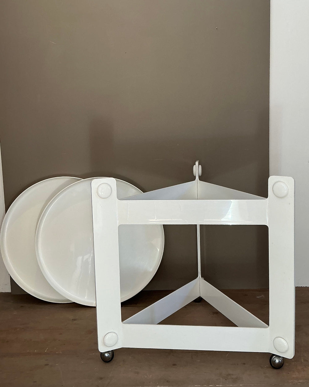 Witte Guzzini design trolley, Luigi Massoni
