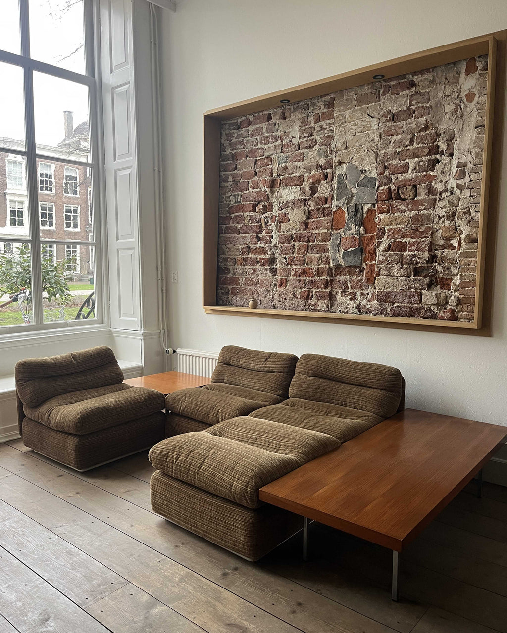 Kiitos modulaire bank en poef