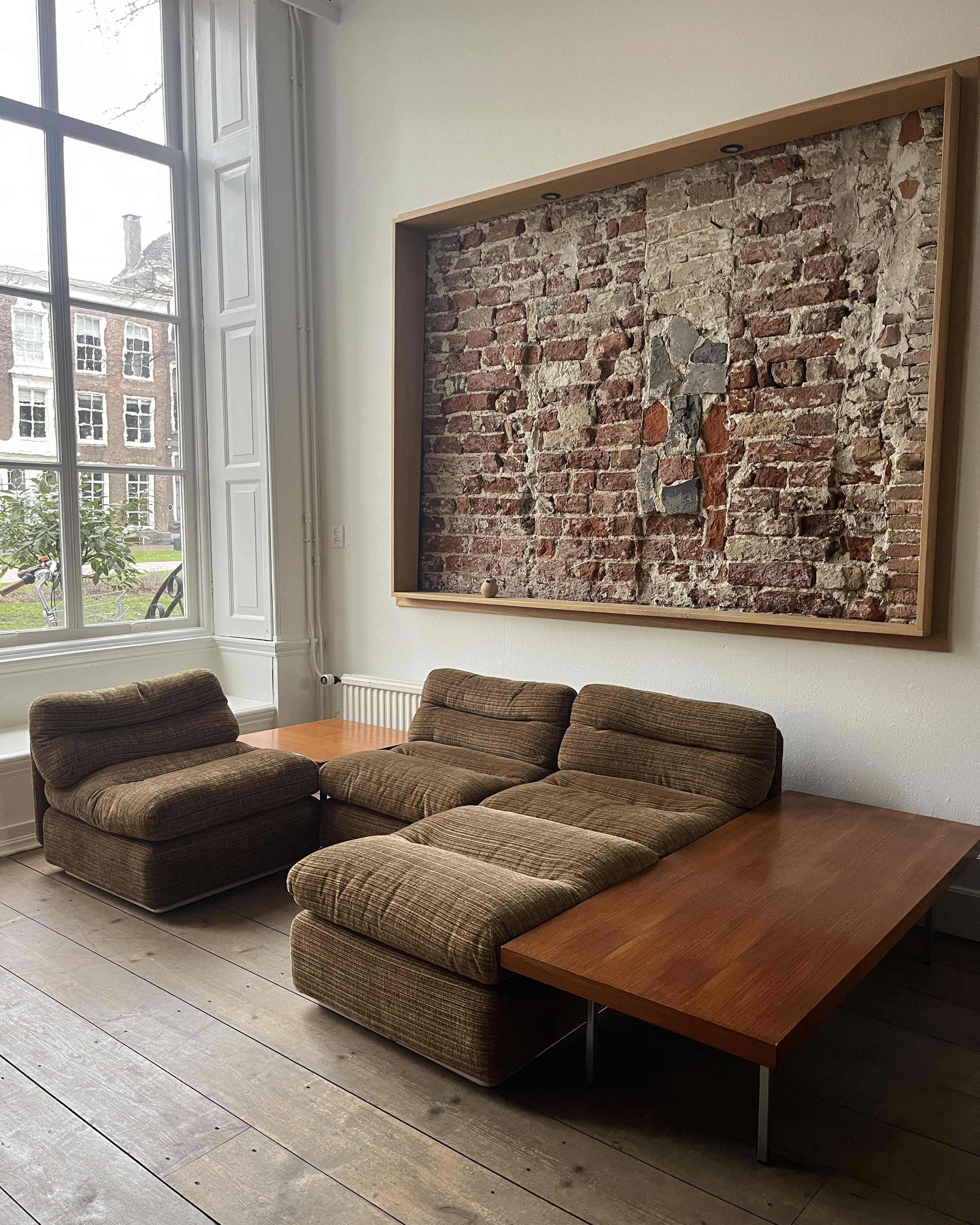 Kiitos modulaire bank en poef