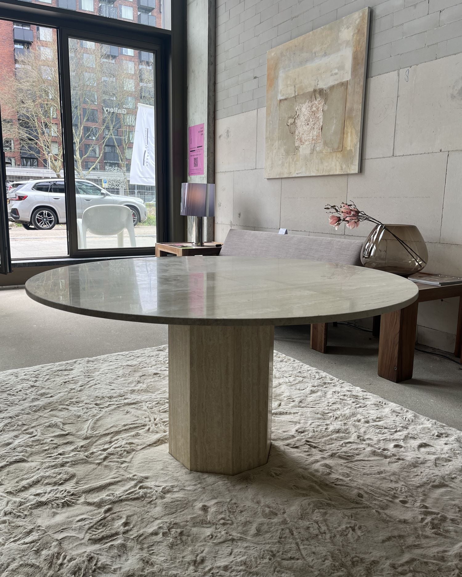 Travertin Eetkamertafel
