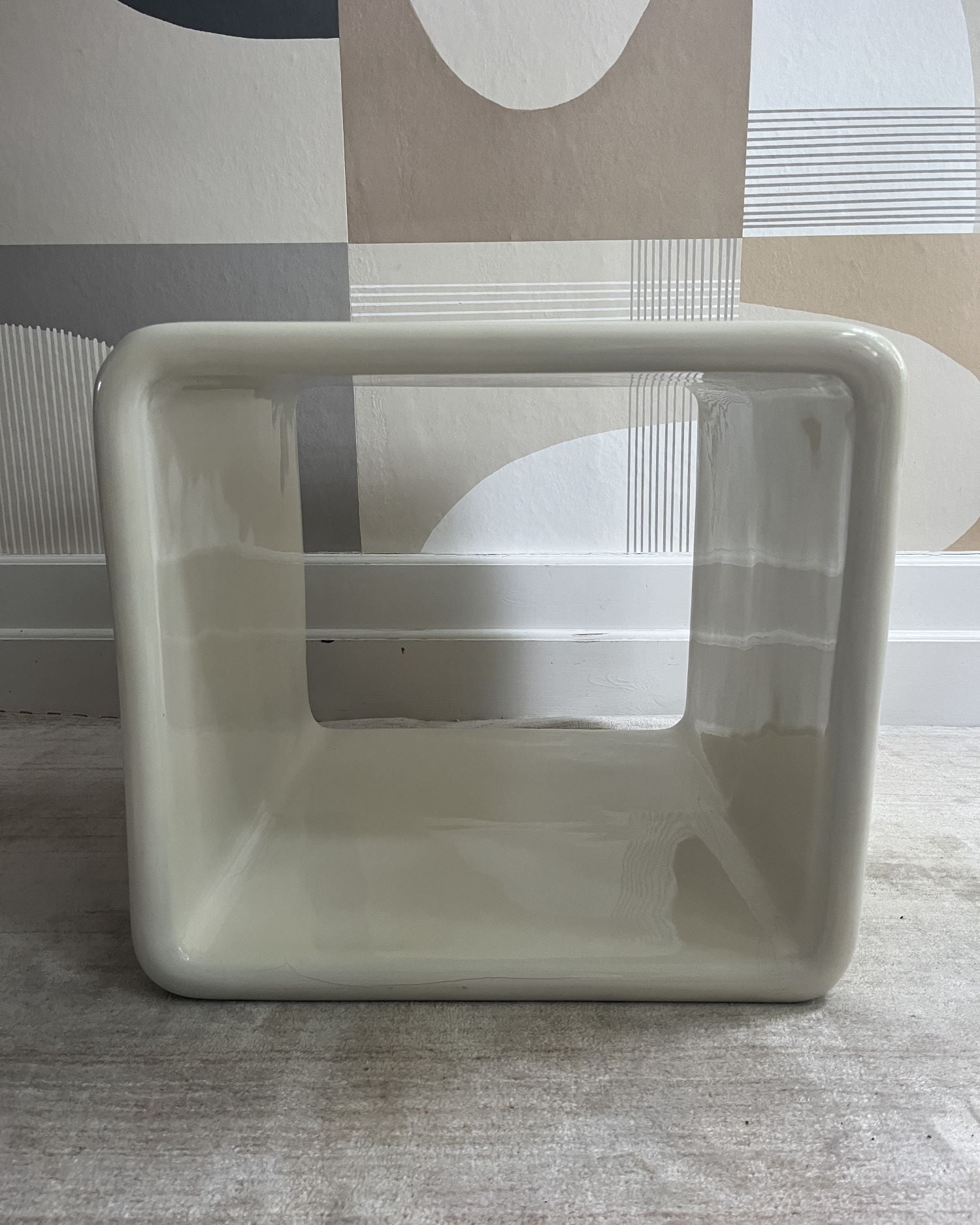 Fiberglass side table