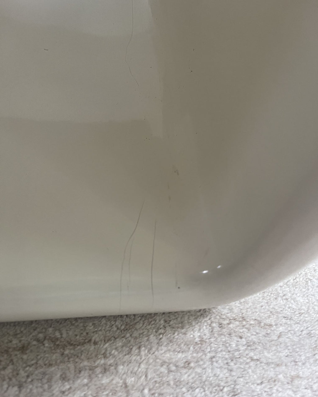 Fiberglass side table