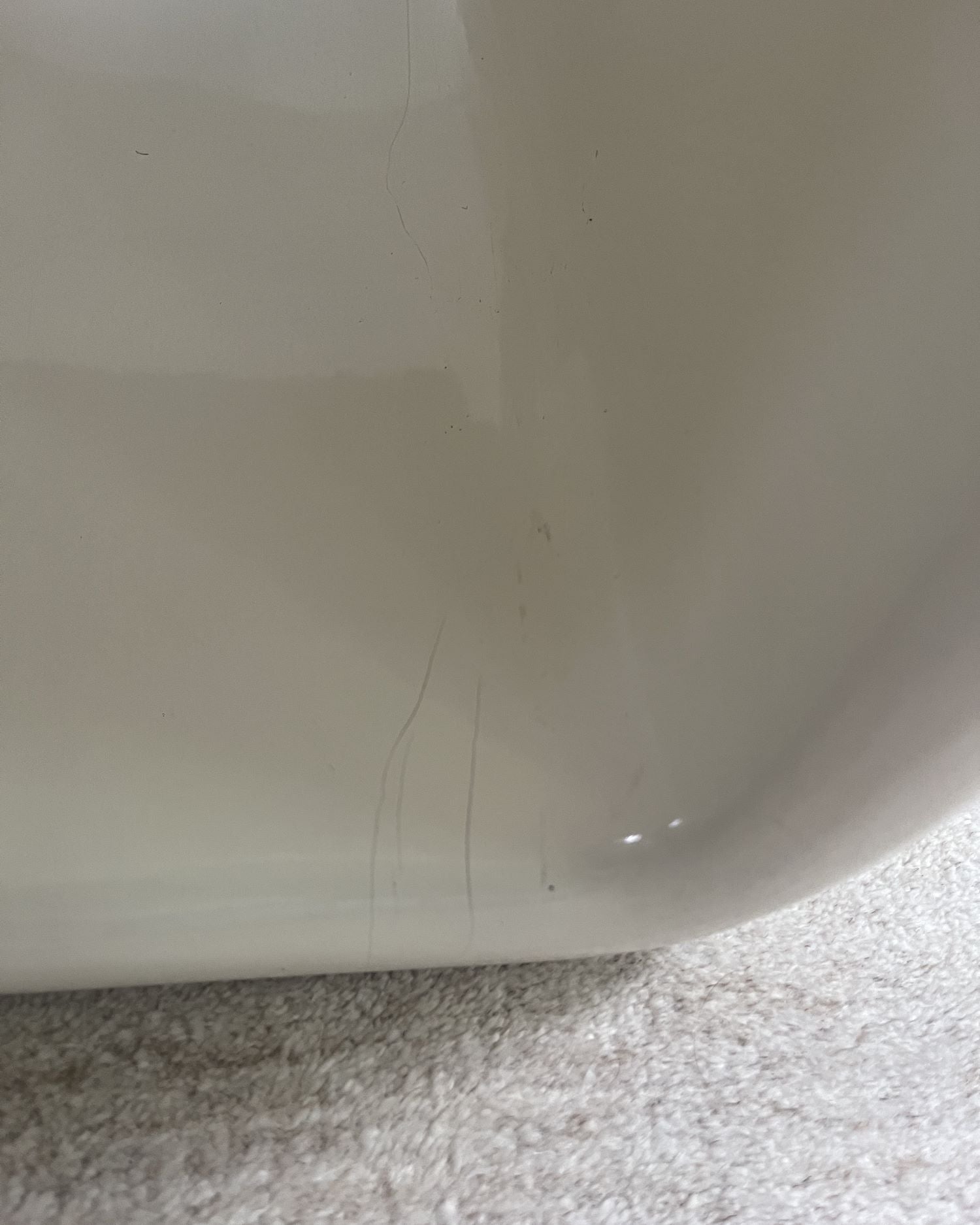 Fiberglass side table