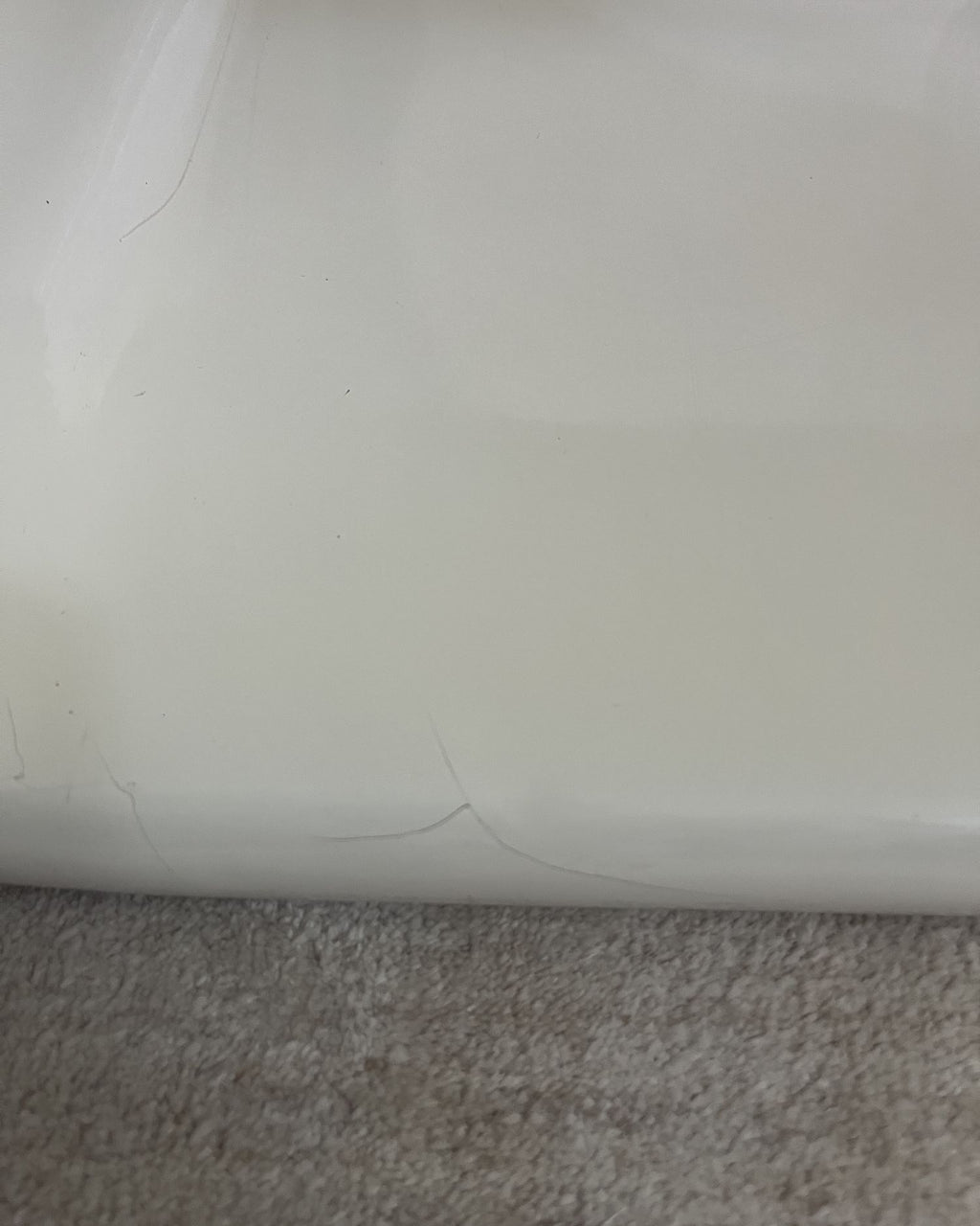 Fiberglass side table