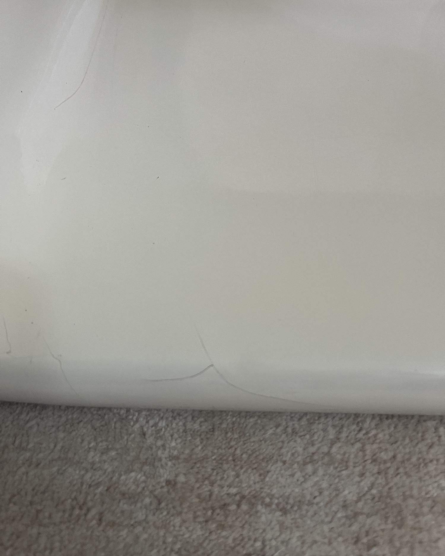 Fiberglass side table