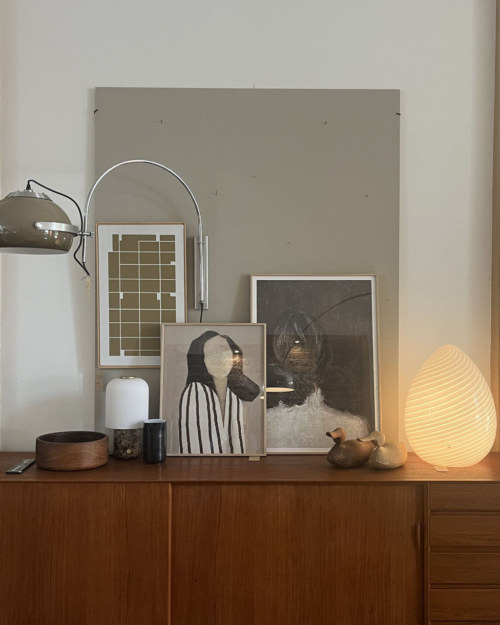 Egg lamp