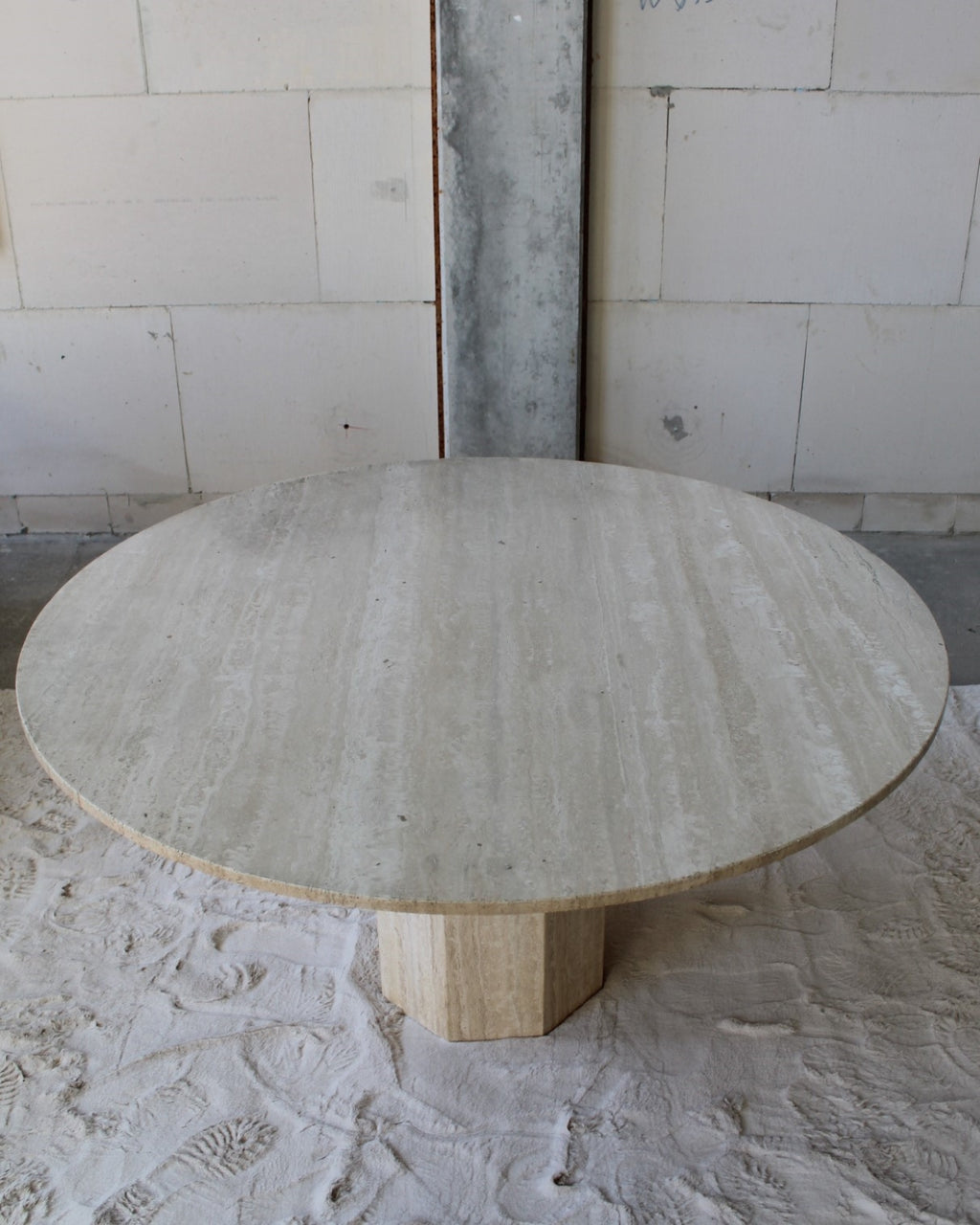 Travertin Eetkamertafel