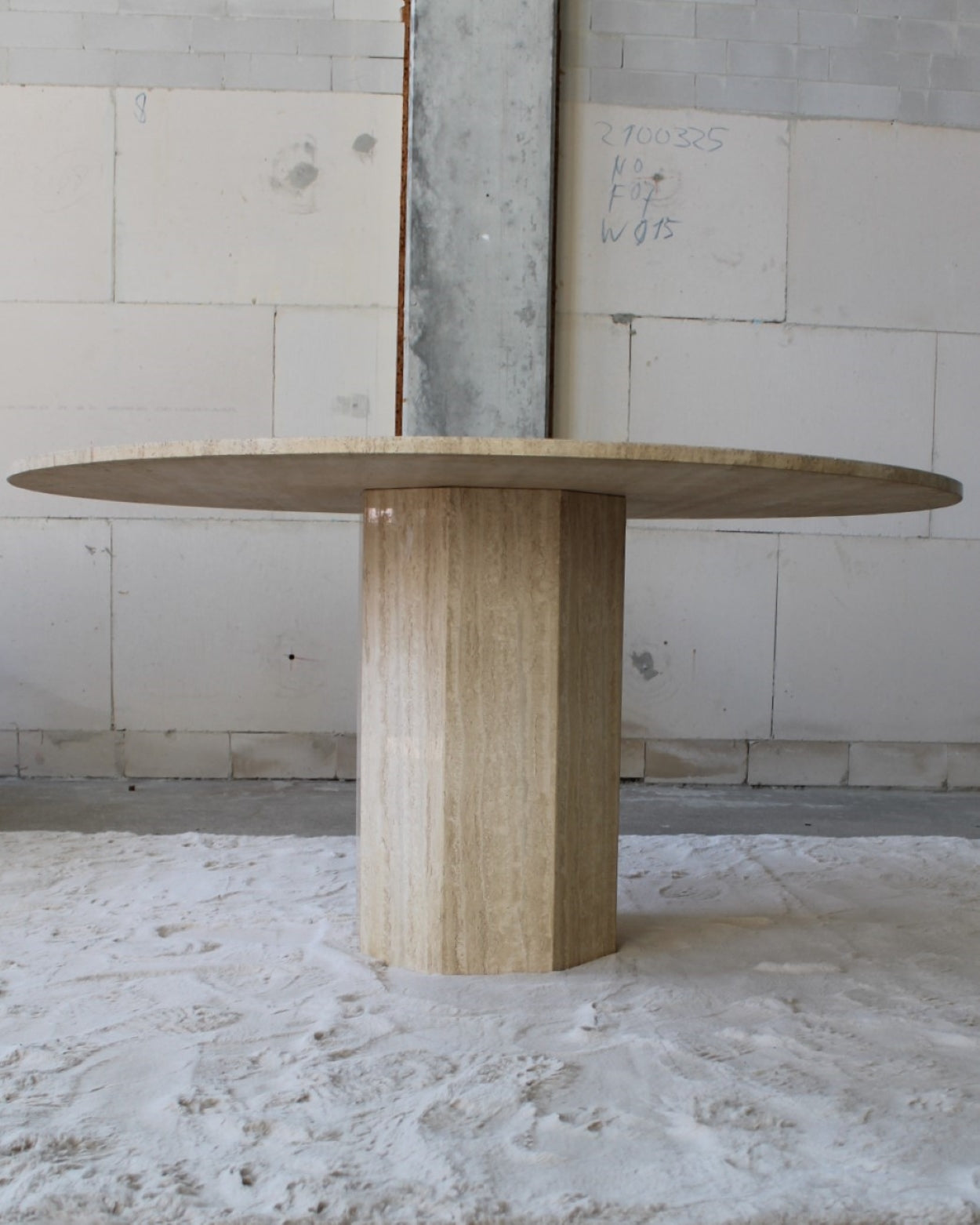 Travertin Eetkamertafel