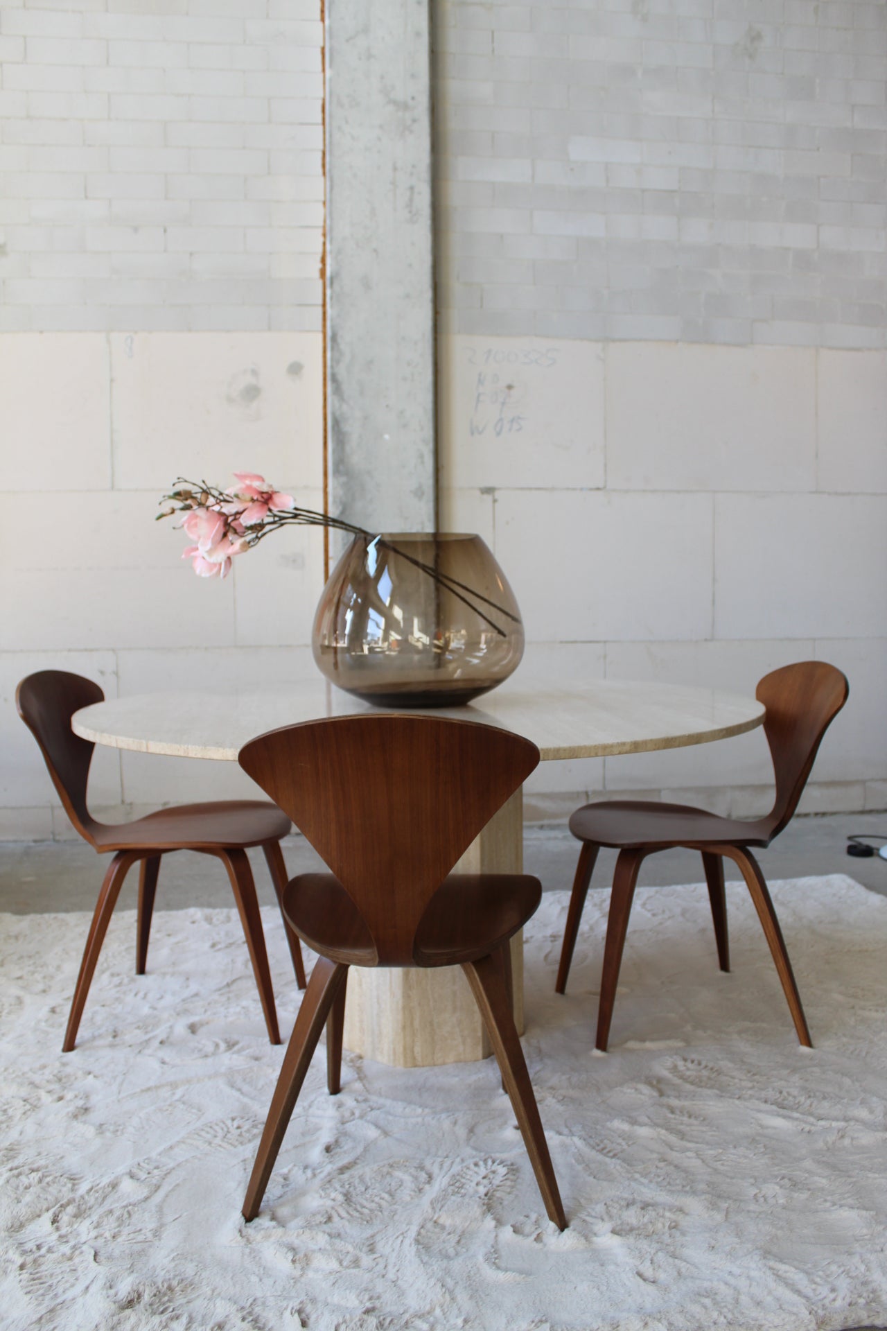 Travertin Eetkamertafel