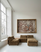 Kiitos modulaire bank en poef