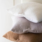 Kissen Bouclé ecru