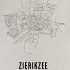 Zierikzee-Plakat / Karte