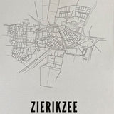 Zierikzee poster / kaart
