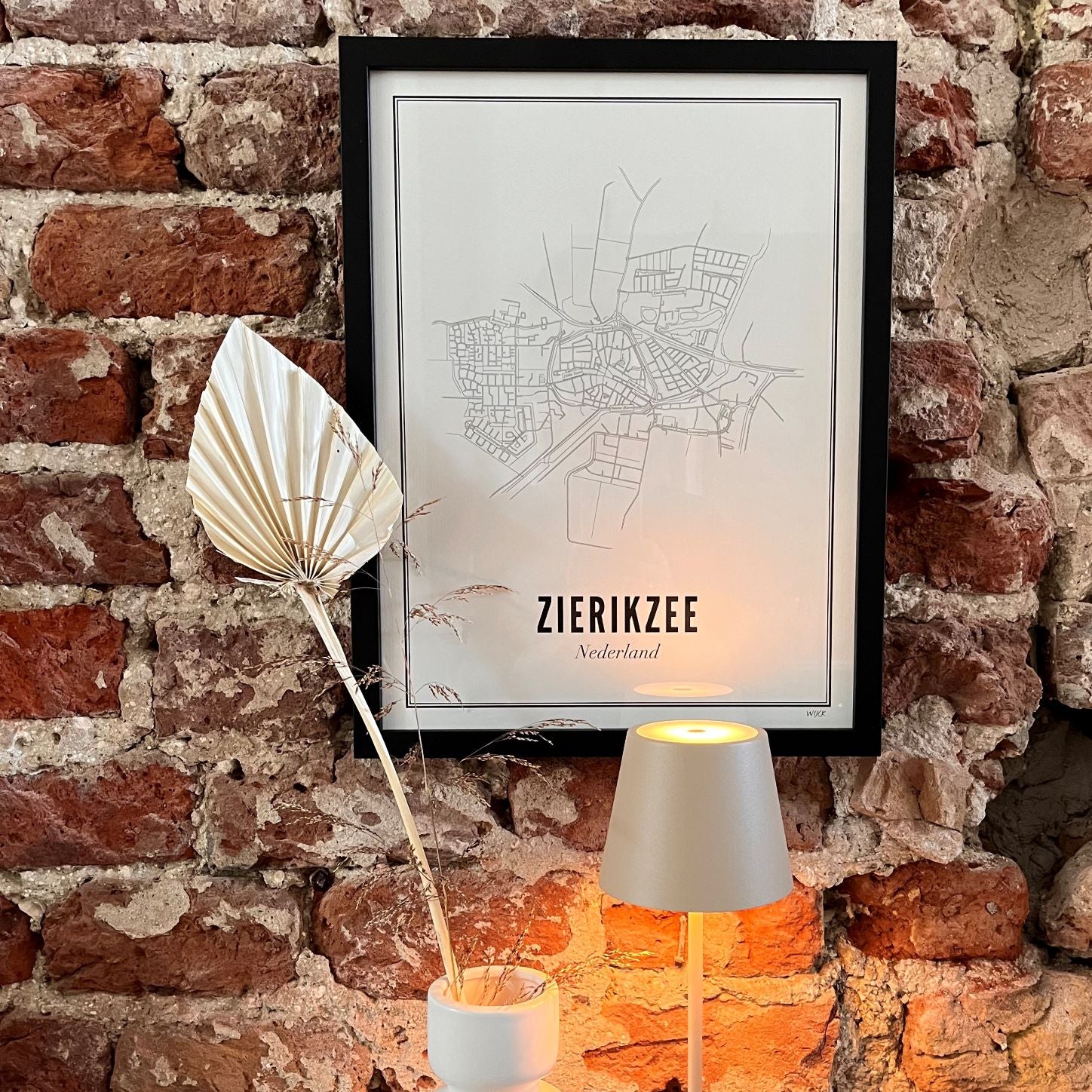 Zierikzee-Plakat / Karte